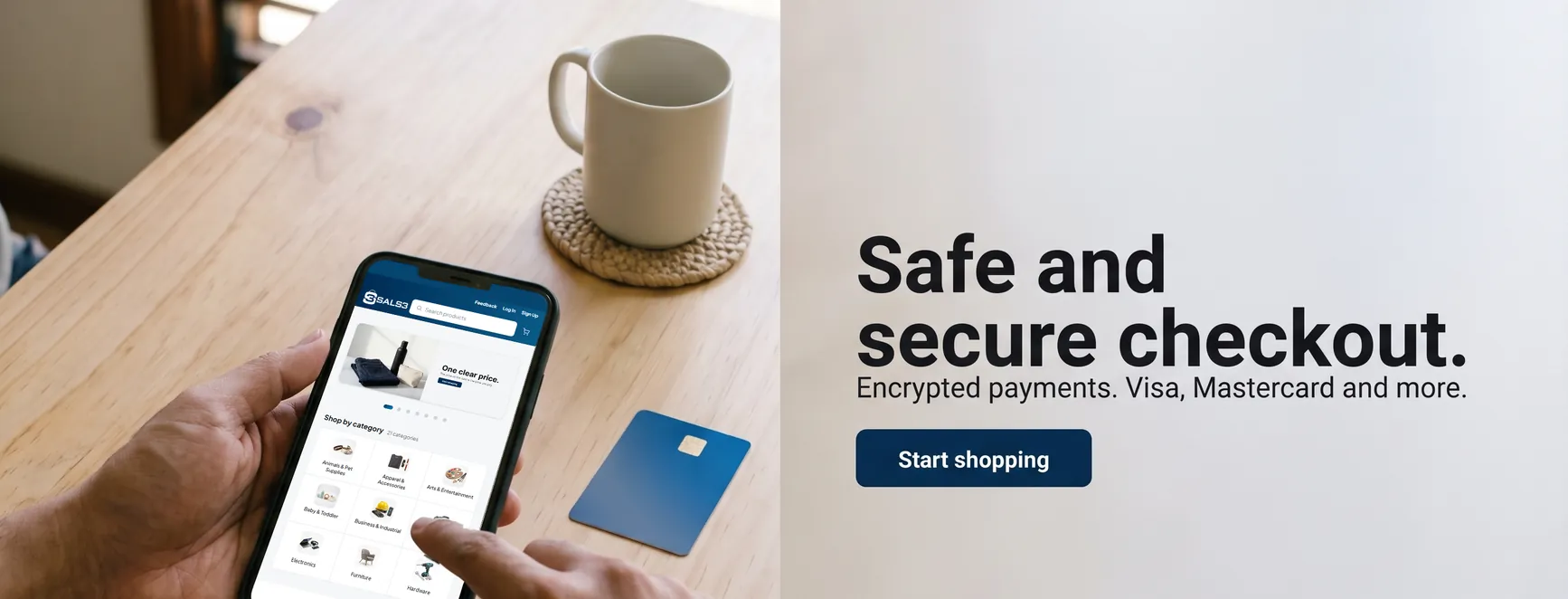 Safe and secure checkout promotion